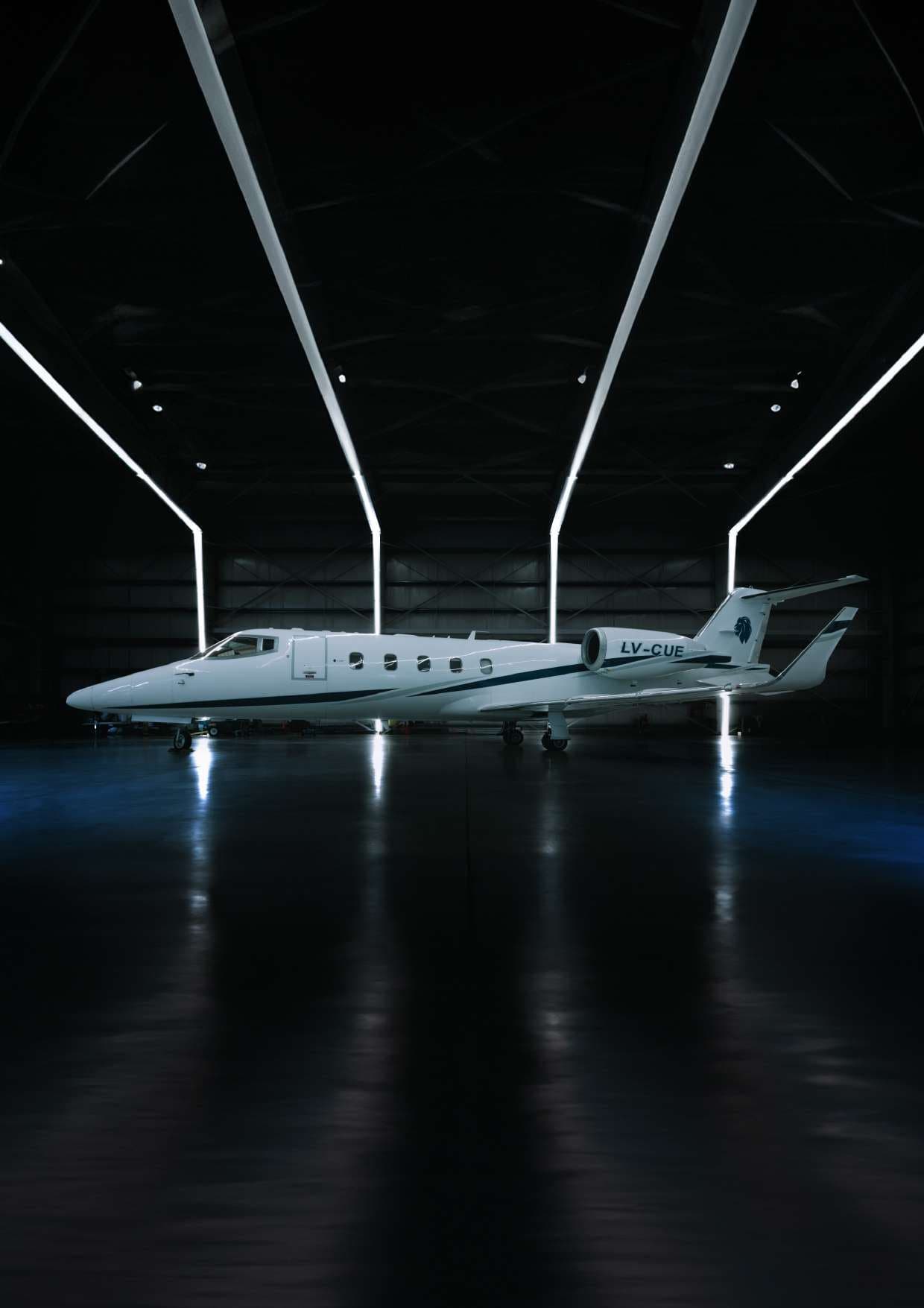 Learjet 60 LV-CUE